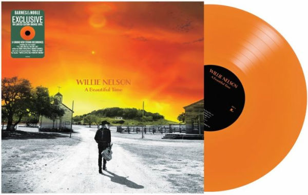 Willie Nelson-Beautiful Time (Orange Vinyl) USA imported Vinyl.