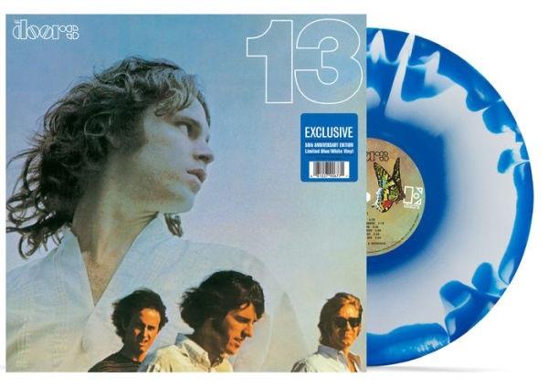The Doors-13 Greatest Hits- USA import Vinyl- Blue and White Cloudy Vinyl.