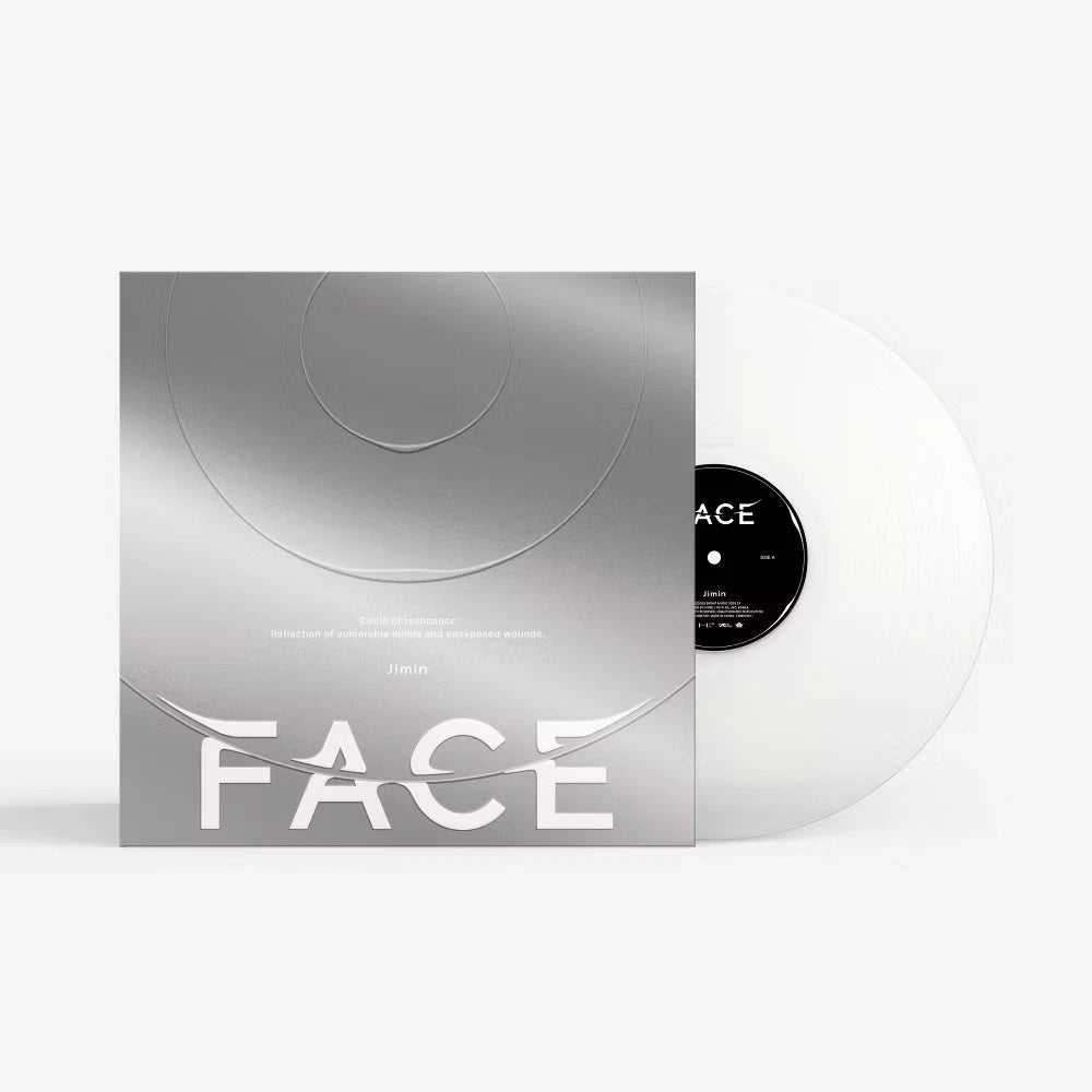 Jimin (BTS) - FACE Vinyl Record (2024) | K-Pop Album LP-USA Import.