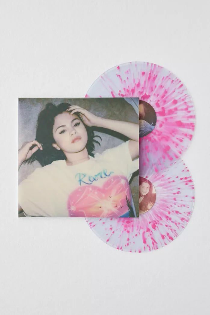 SALINA GOMEZ-Rare Deluxe USA-Exclusive 2XLP-PINK splatter.