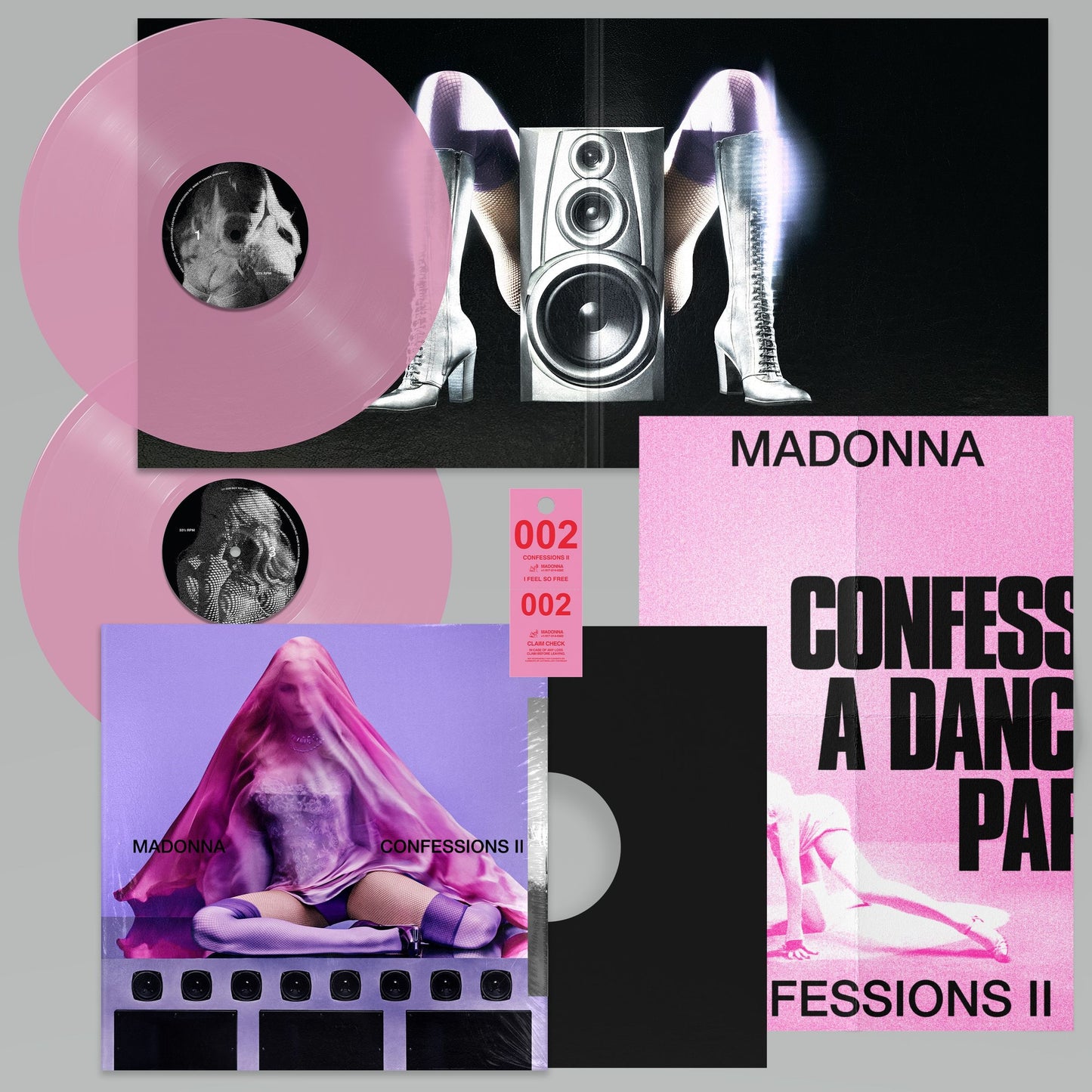 Madonna-Confessions on the Dance floor-2026- USA Exclusive Vinyl.