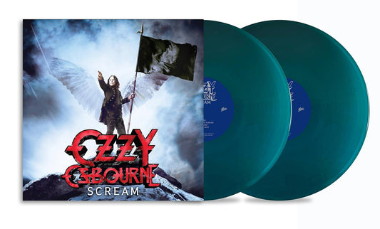 Ozzy Osborne- Scream- USA Exclusive Colour Vinyl- Teal Vinyl
