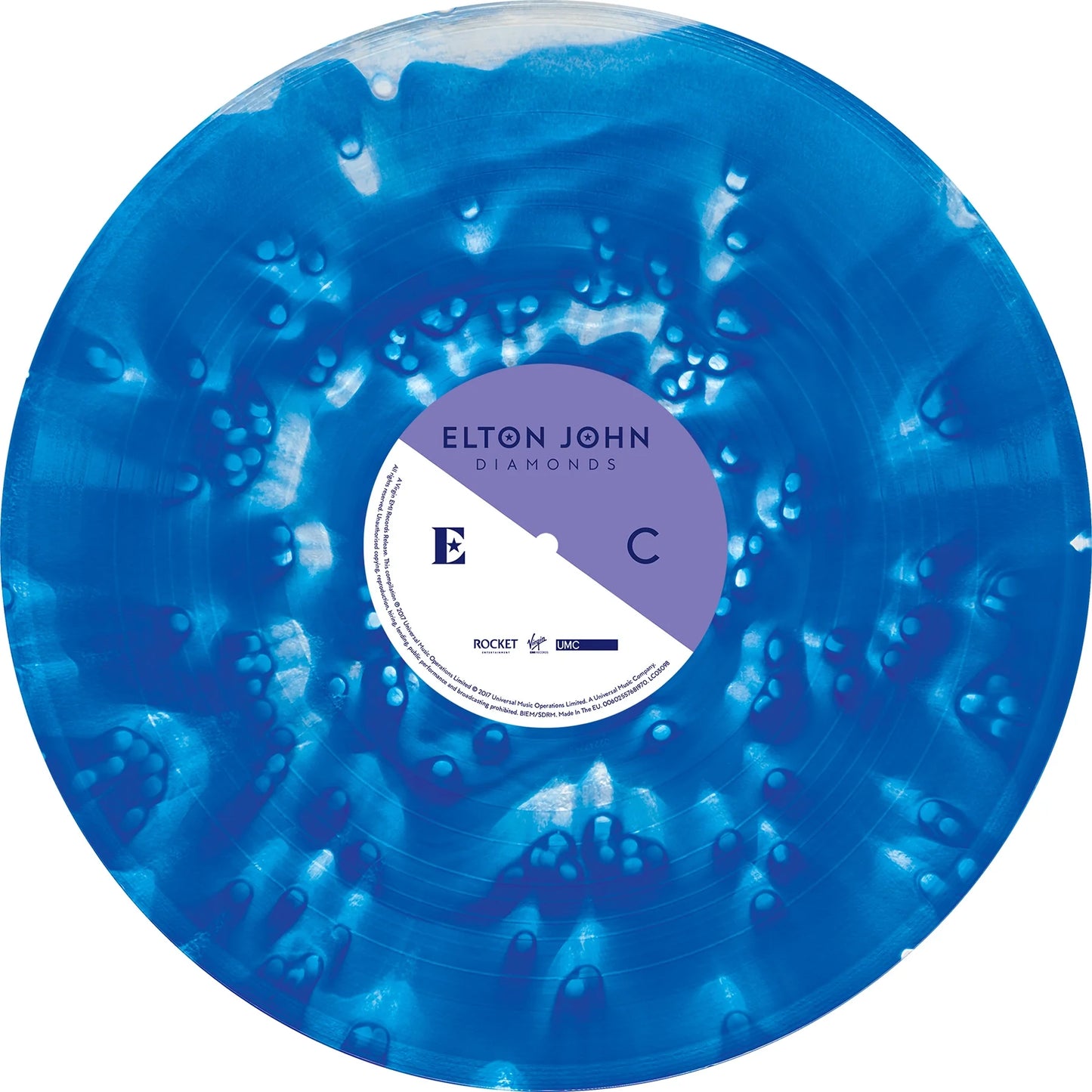 Elton John- Diamonds -Coming Soon- Blue Clouds Vinyl. USA IMPORTED VINYL.