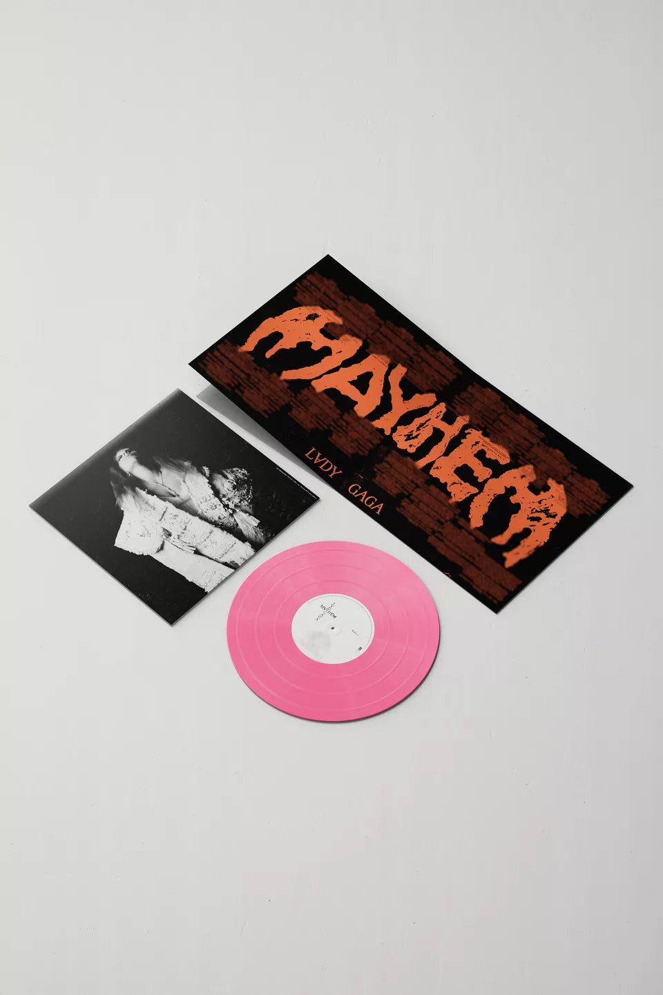 Lady Ga Ga- Mayhem- Lady Gaga - MAYHEM UO Exclusive 2XLP Pink Vinyl.