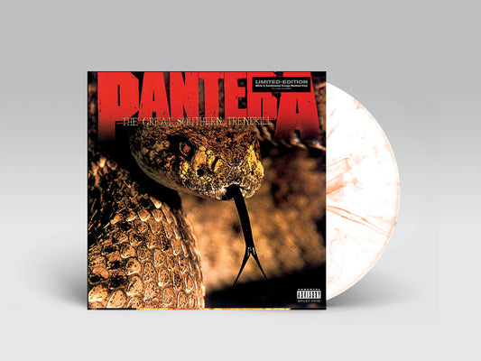 Pantera- The Great Southern Trendkill- USA Import- White with Orange tcking.