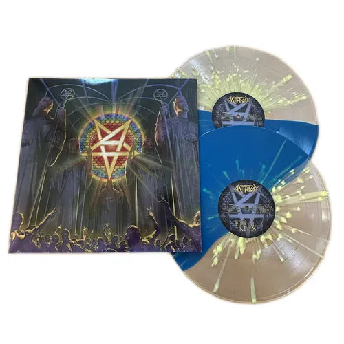 Anthrax -Usa Import- - 'FOR ALL KINGS' 2LP (Opaque Blue & Clear Split