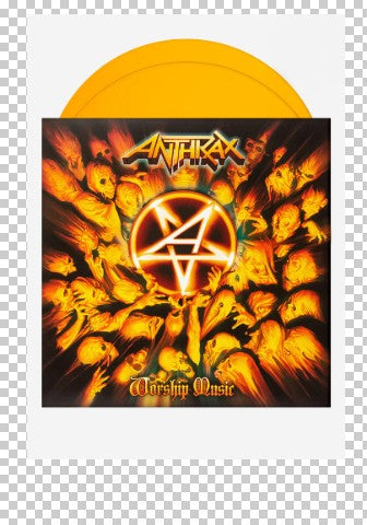 Anthrax-- Worship Music USA Import Exclusive 2LP- tangerine