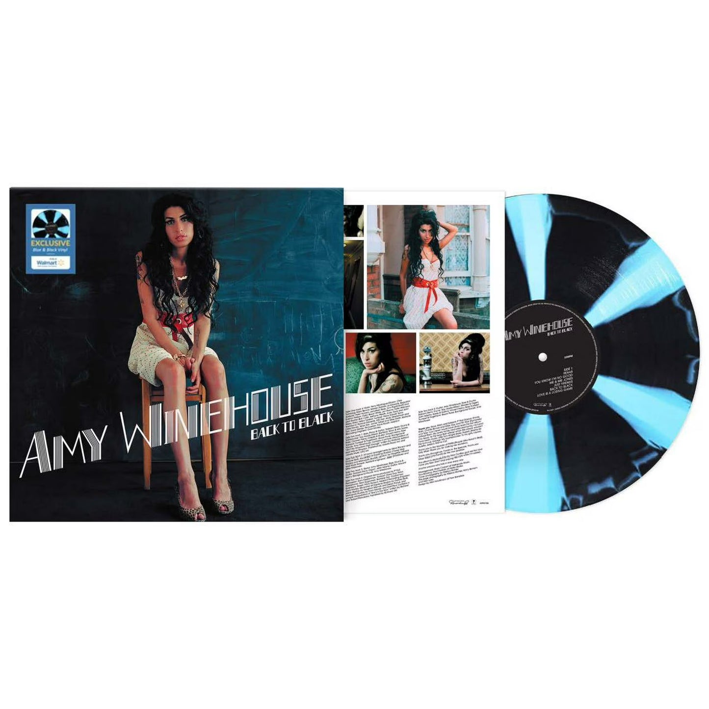 Amy Winehouse - Back to Black- Split Colour Vinyl USA