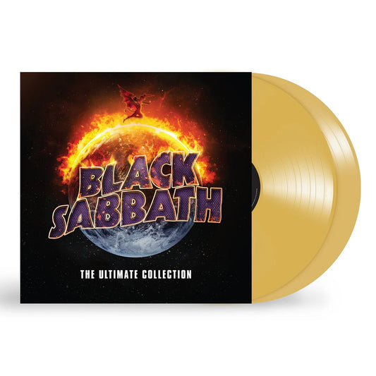 Black Sabbath-The Ultimate Collection:vUSA Import Vinyl Record- Exclusive Gold Vinyl 2LP