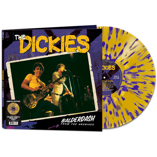 The Dickies - Balderdash: From The Archive (Limited Edition Yellow-Purple Splatter Vinyl).USA Import.