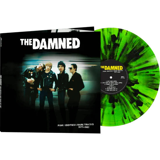 The Damned - Punk Oddities & Rare Tracks : 1977-1982 USA Import-(Green-Black Splatter Vinyl)