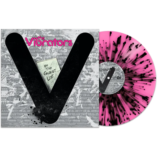 The Vibrators - On The Guest List-USA Import- (Pink-Black Splatter Vinyl)