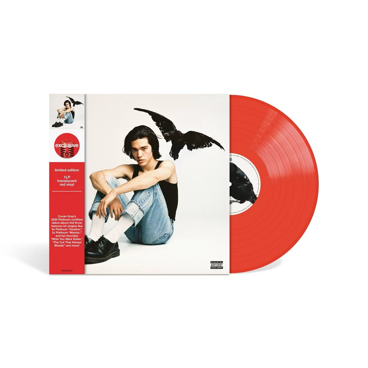 Conan Gray - Kid Krow (Red) (USA- Exclusive, Vinyl )USA  Import vinyl Record.