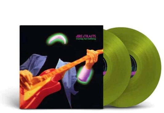 Dire Straits- Money For Nothing- USA SECOR Exclusive USA Green Vinyl.,