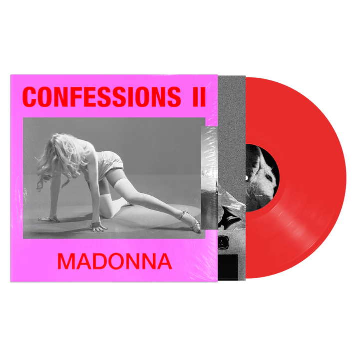 Madonna -CONFESSIONS II – Red Vinyl-Exclusive USA Import.