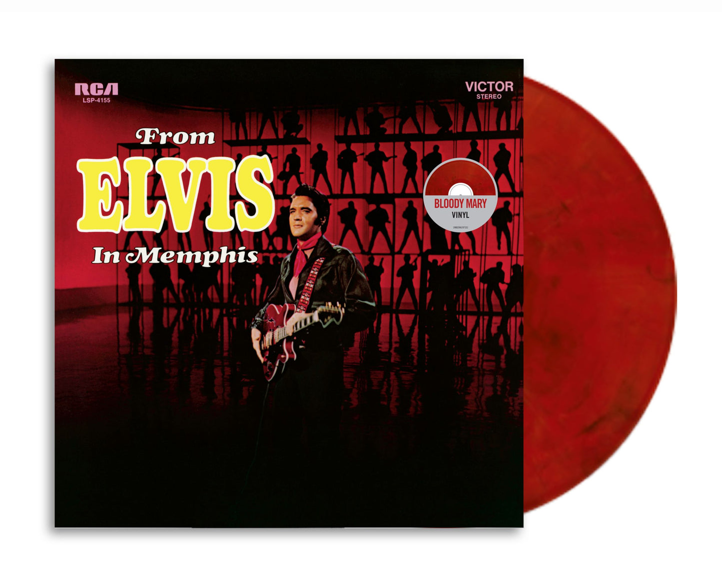Elvis Presley-From Elvis In Memphis (Red / Black Marble Vinyl -USA Import