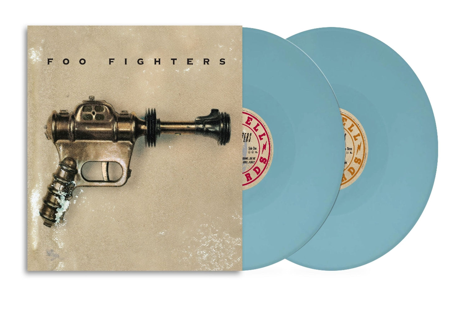 Foo Fighters-self titled- USA Import Vinyl Record- Light Blue Colour-New release.