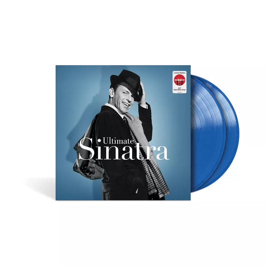 Frank Sinatra- Ultimate Sinatra- USA Import-Blue Vinyl Record.