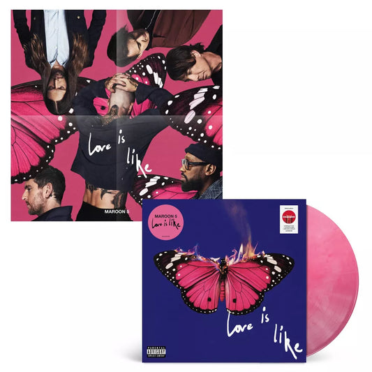 Maroon 5 - Love Is Like (Target Exclusive) Lipstick Pink Vinyl.
