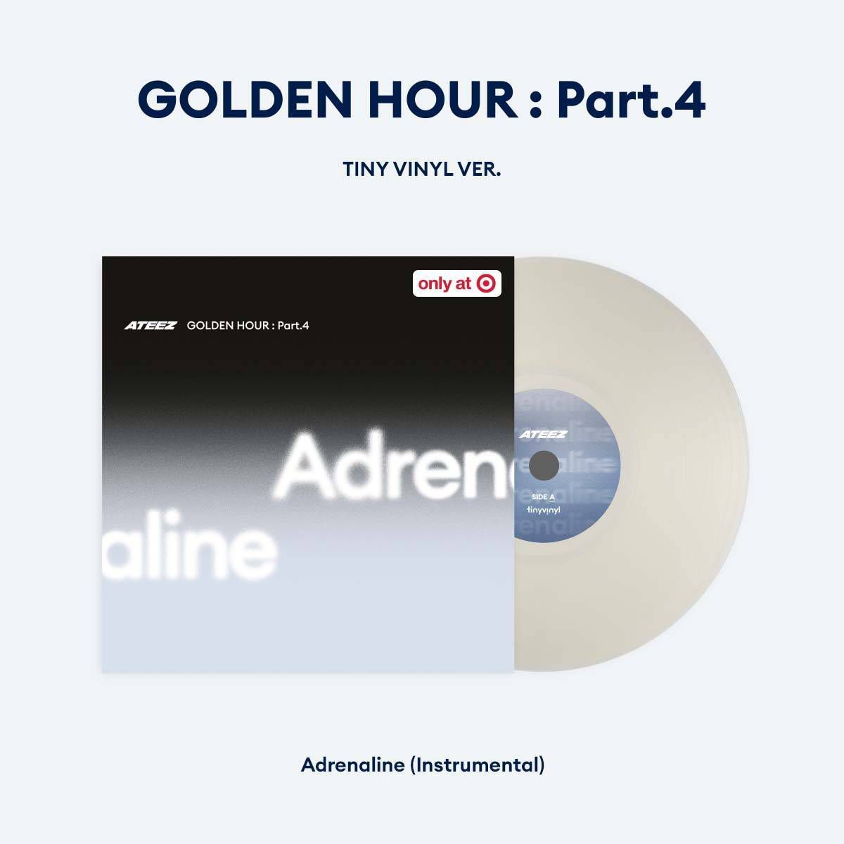 Ateez- Golden Hour -Part-4- USA Exclusive Vinyl- Ice Cream Colour.