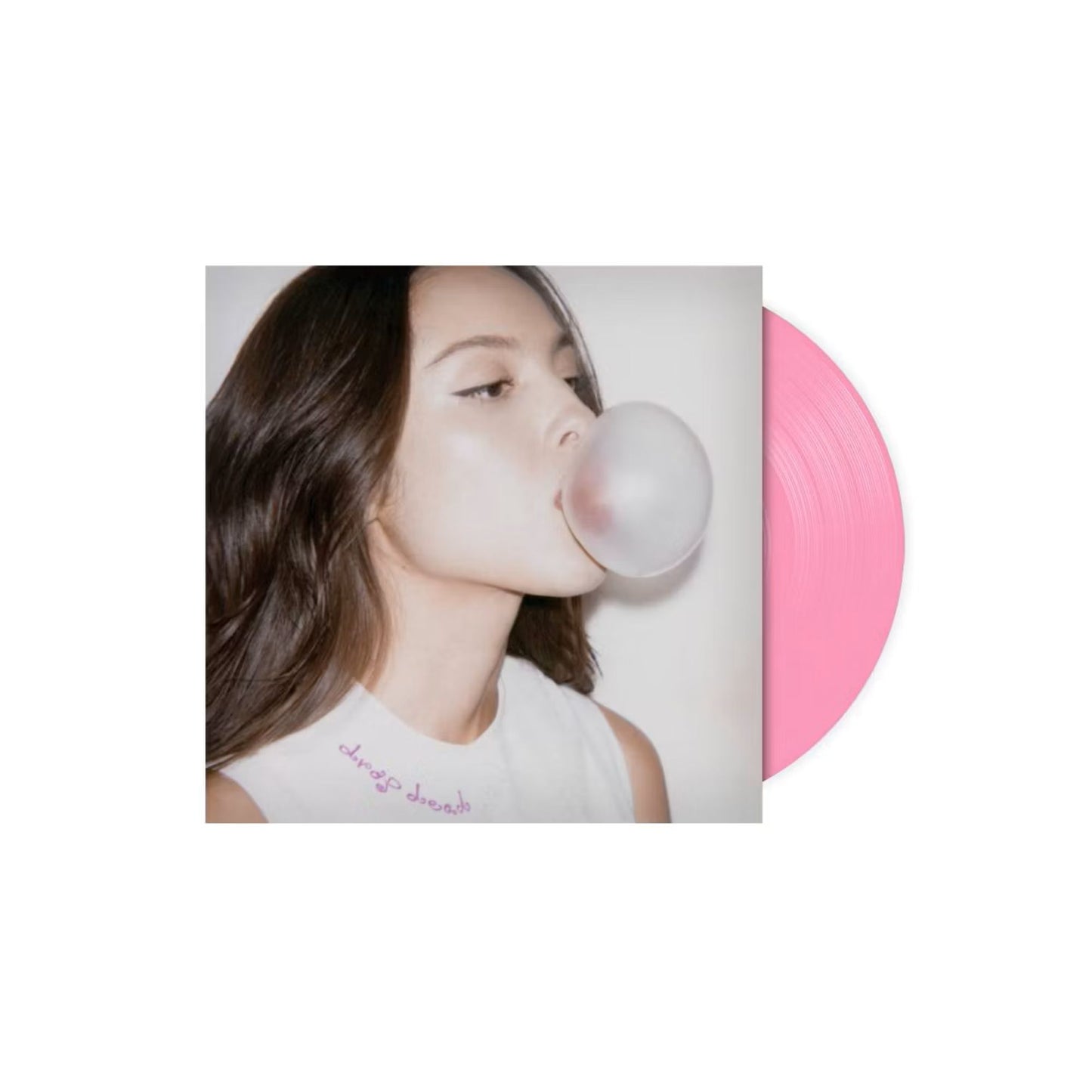 OLIVIA RODRIGO 'DROP DEAD ' 7" SINGLE (Limited, Chewing Gum Pink Vinyl).