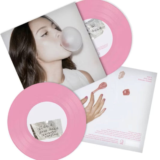 OLIVIA RODRIGO 'DROP DEAD ' 7" SINGLE (Limited, Chewing Gum Pink Vinyl).