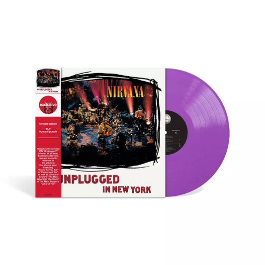 Nirvana- Live New York- light Purple vinyl- OBI- USA Exclusive Vinyl.