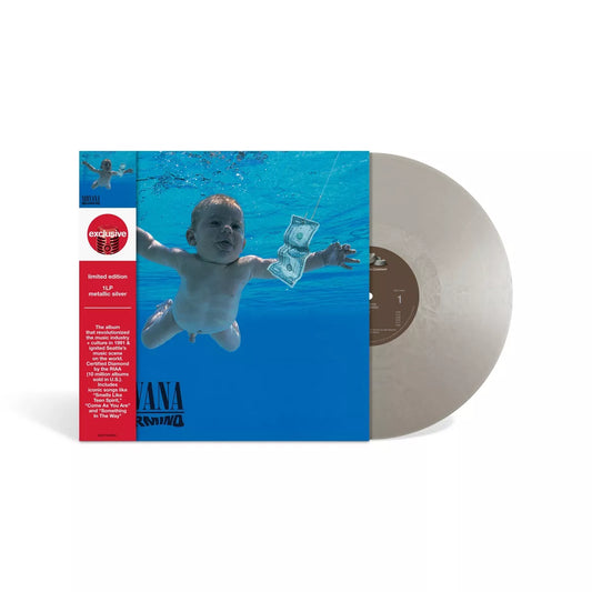 Nirvana- Nevermind- Silver Vinyl- OBI- USA Exclusive Vinyl.