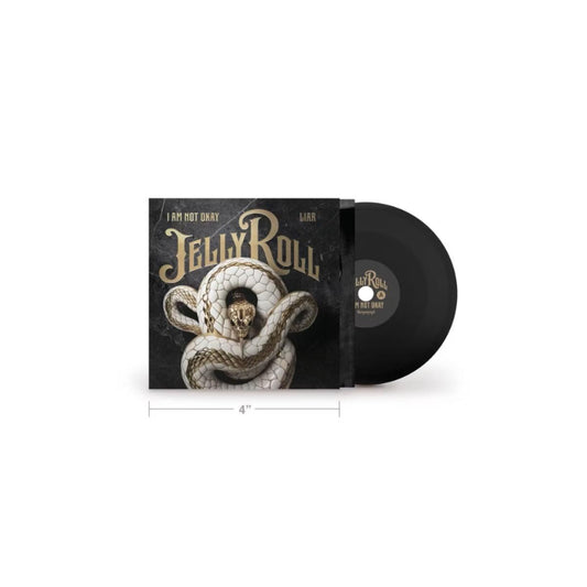 Jelly Roll --Tiny Vinyl Edition - I'm Not Okay / Liar (Target Exclusive, vinyl 4 inch)