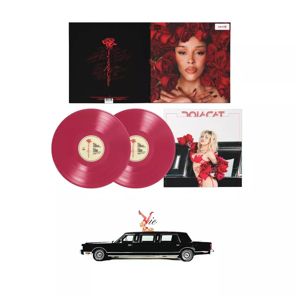Doja Cat - Vie (USA Exclusive, Vinyl 12")-Dark Rose Vinyl-