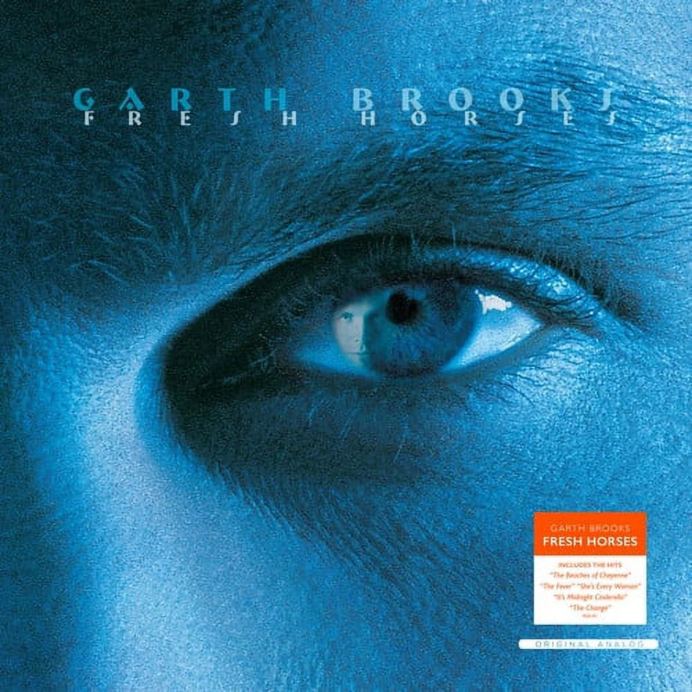Garth Brooks- Fresh Horses- USA Import Vinyl-Black Vinyl -Country Classic.