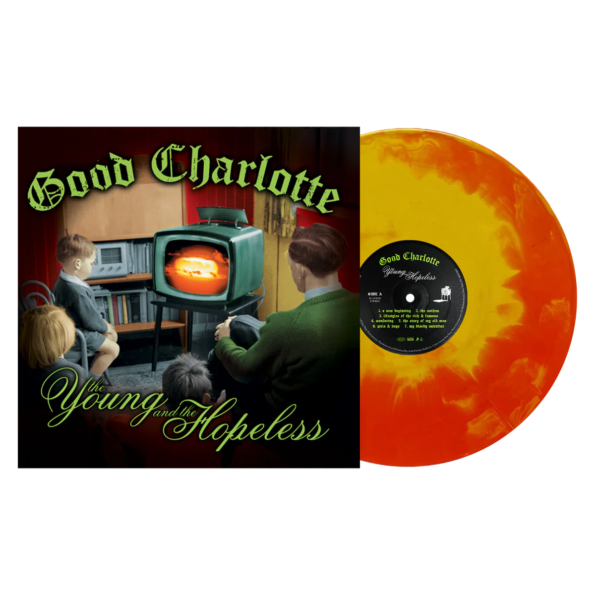 Good Charlotte- Young & the Restless- USA Import- Coming Soon. Only 300 printed.