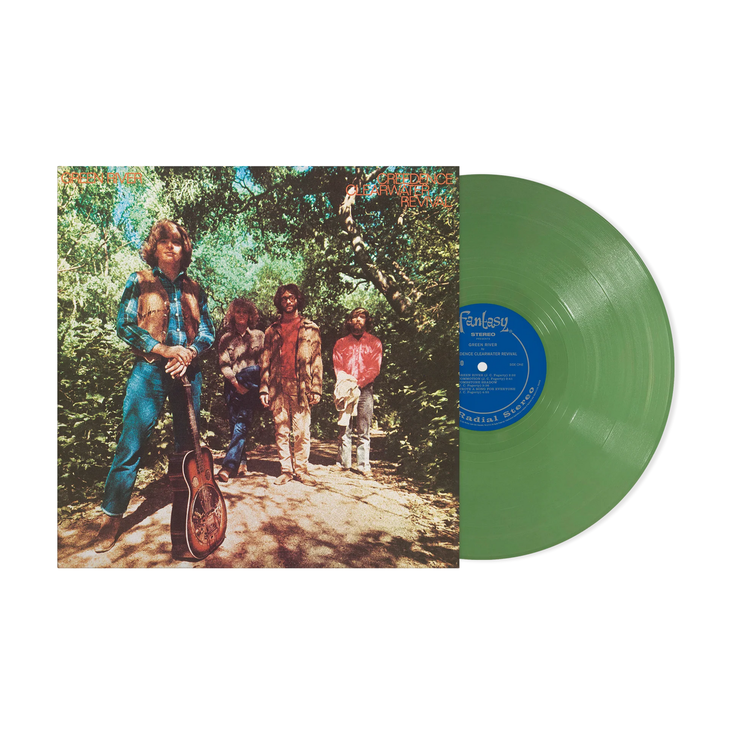 Creedence Clearwater Revival- Green River- Green Vinyl-USA Import.