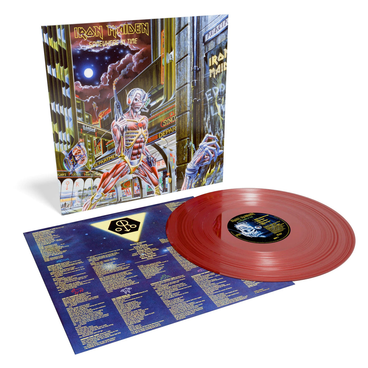 Iron Maiden- Somewhere In Time- USA Exclusive Vinyl-Dark Red Vinyl