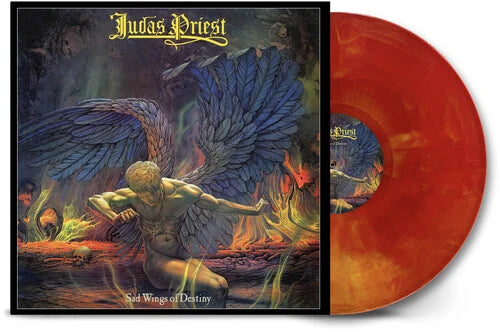JUDAS PRIEST 'SAD WINGS OF DESTINY' LP (Original 1976 Masters, Solar Flare Vinyl)