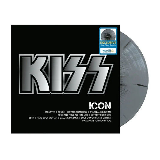 Kiss - ICON (Walmart Exclusive) - Silver Marbled Vinyl- USA Import.