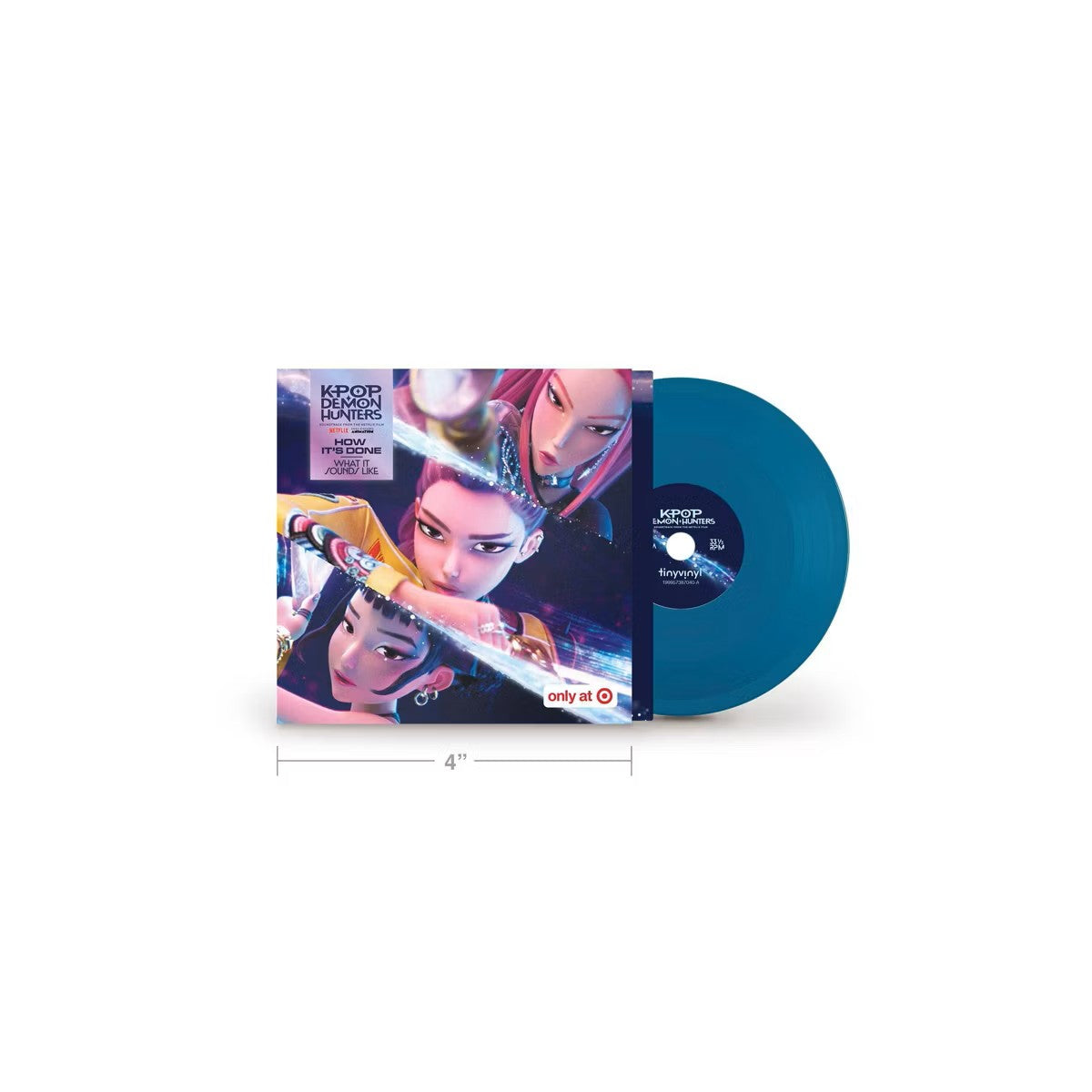 KPop Demon Hunters Tiny Vinyl Edition - How Its Done-What It Sounds Like.USA