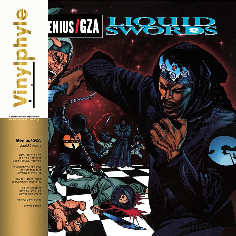 GZA - Liquid Swords-USA Exclusive Zoetrope Vinyl.
