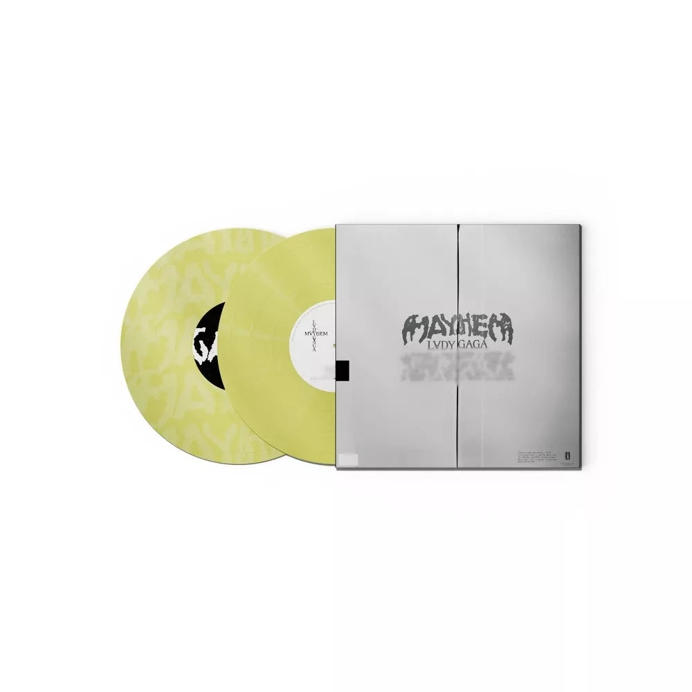 LADY GAGA- Mayhem- Lemon Colour Vinyl- With Poster. USA import Vinyl.