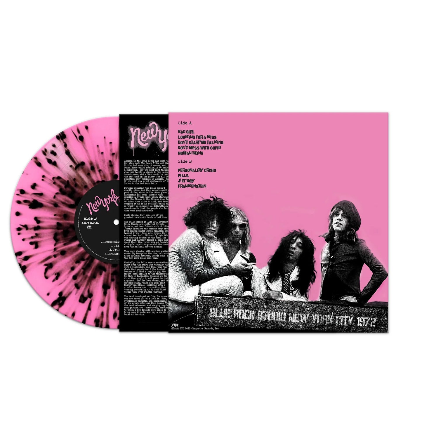 New York Dolls - Dawn Of The Dolls (Pink-Black Splatter)-USA IMPORT.