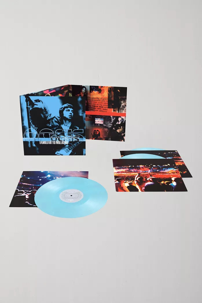 Oasis- Familiar to Millions- USA Import-Manchester City Colour Sky Blue- Coming soon.