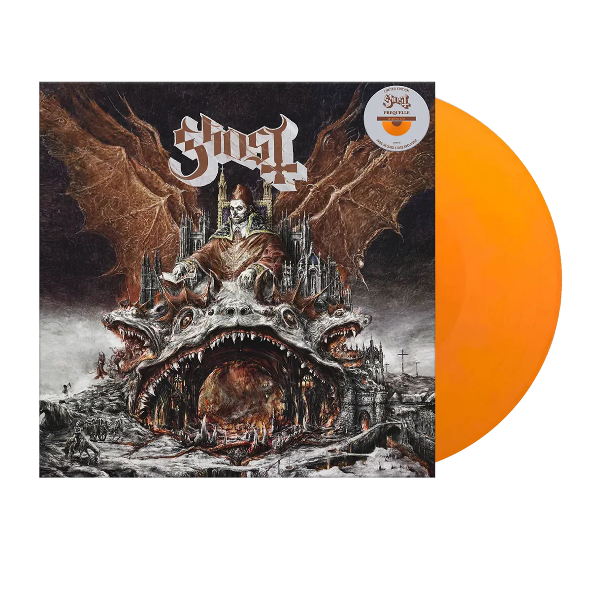 Ghost-Prequelle Tangerine Vinyl- USA Import- Limited Issue. Indie.
