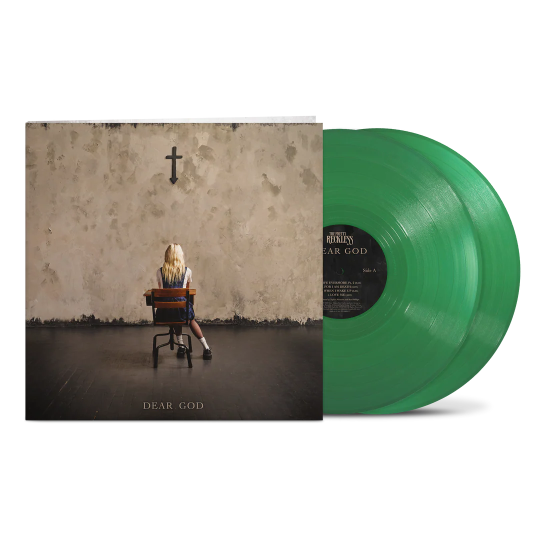The Pretty Reckless - Dear God - Signed Opaque Evergreen Vinyl - USA Exclusive