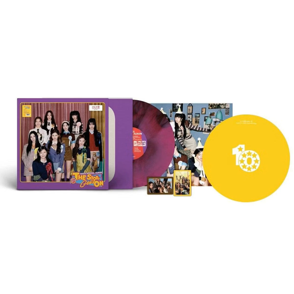 Twice -Ten-The Story Goes On-USA Exclusive Vinyl-K-Pop.