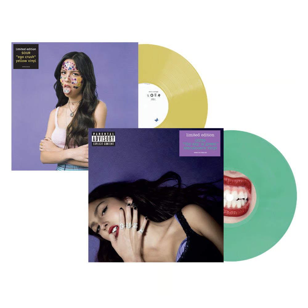 Olivia Rodrigo- Guts-Two Rare Releases-USA Exclusive Vinyl.