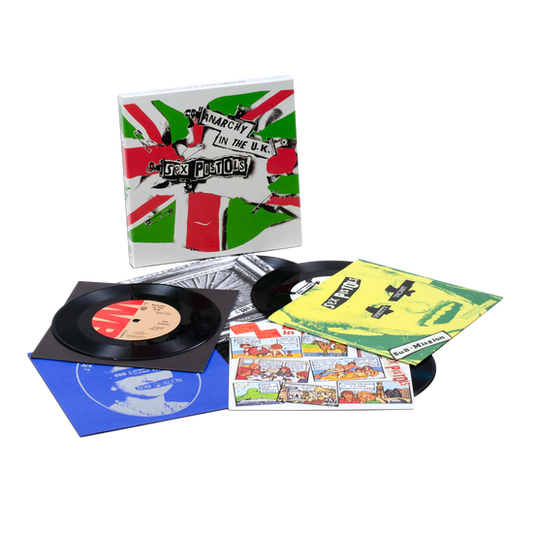 Sex Pistols- The Singles-Box Set- USA Import Vinyl Record- titles listed below.
