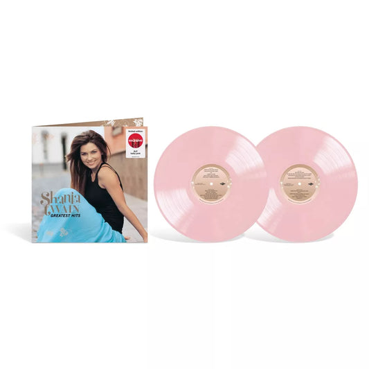 Shania Twain- Greatest Hits- USA Import- Baby Pink Colour Vinyl