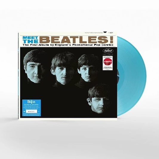 The Beatles- Meet The Beatles- Aqua Colour Vinyl- USA Exclusive.