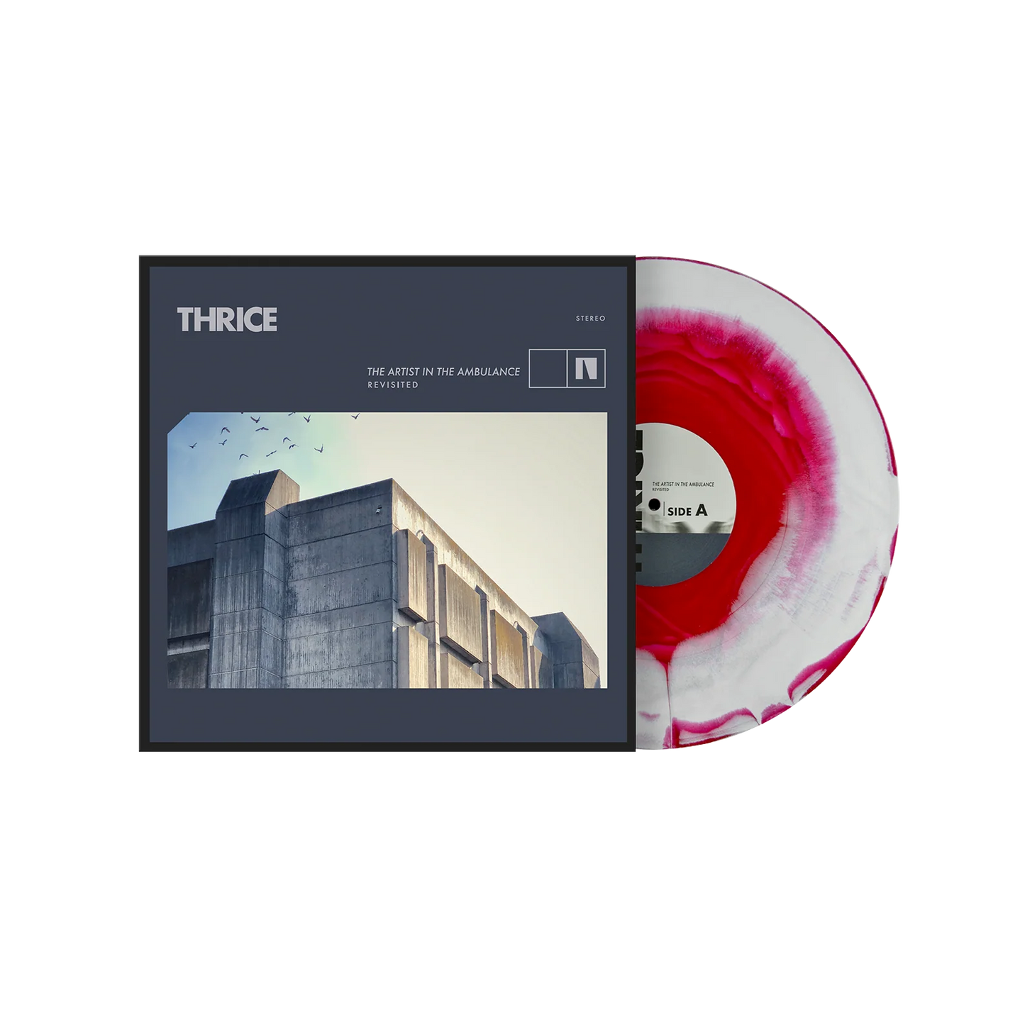 Thrice- TAITA- Revisited Red/White Splatter Vinyl -USA Import