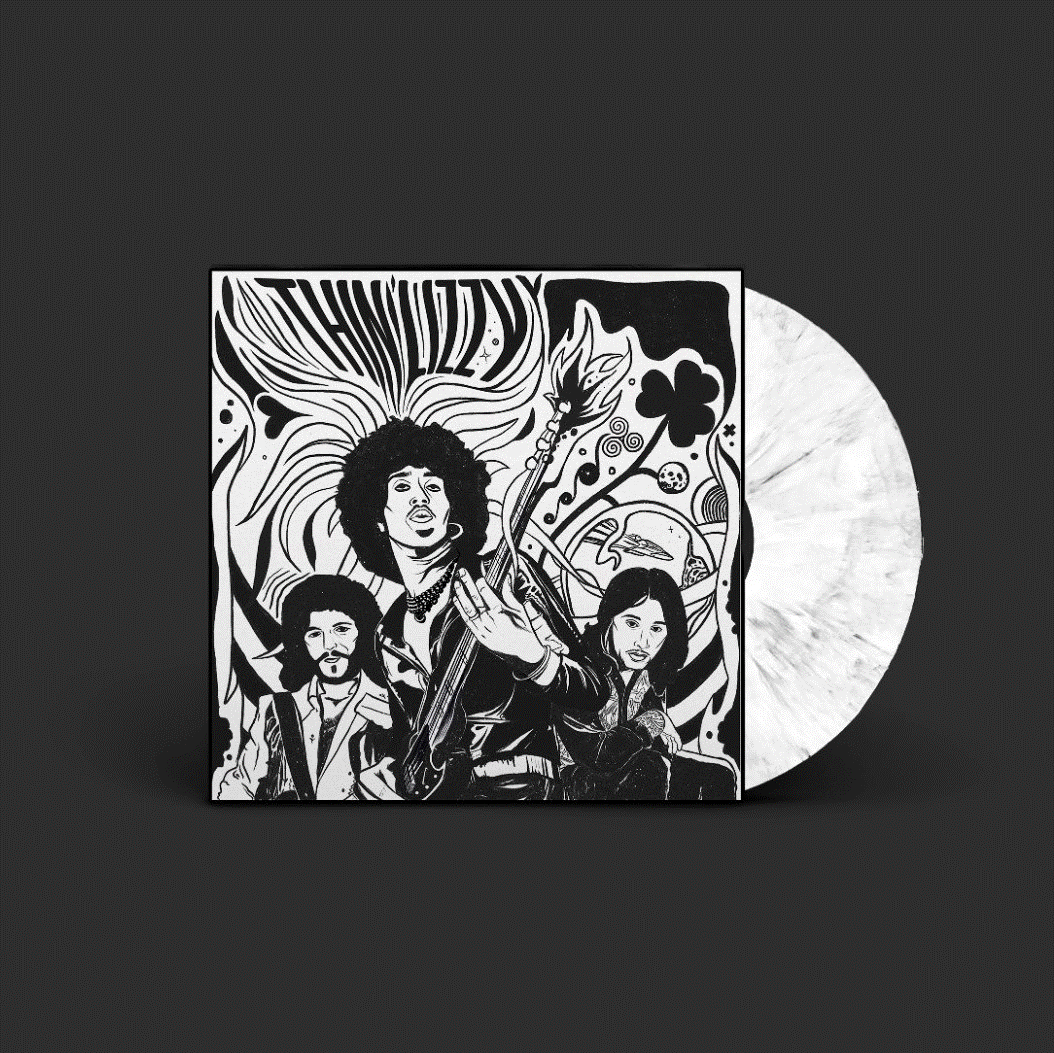 Thin Lizzy- Acoustic White Marbled- USA Import.